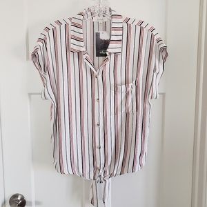 No Rest For Bridget Tie-Front Top